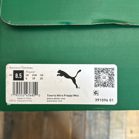 Brand New Never Worn size Women’s 8.5 Puma Teveris Nitro Preppy - Picture 8 of 9